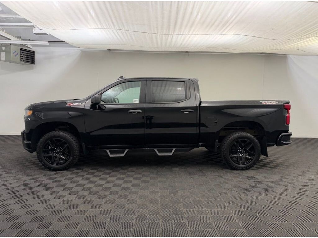 Used 2021 Chevrolet Silverado 1500 Custom Trail Boss Truck Crew Cab