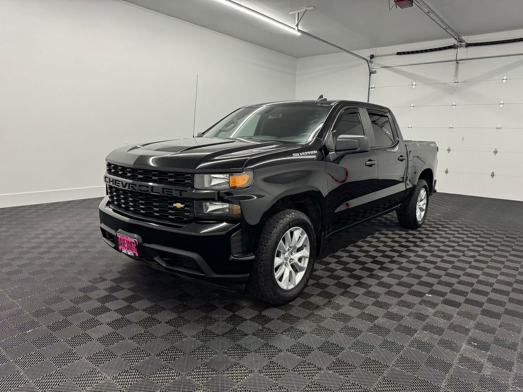 Used 2020 Chevrolet Silverado 1500 Silverado Custom Truck Crew Cab