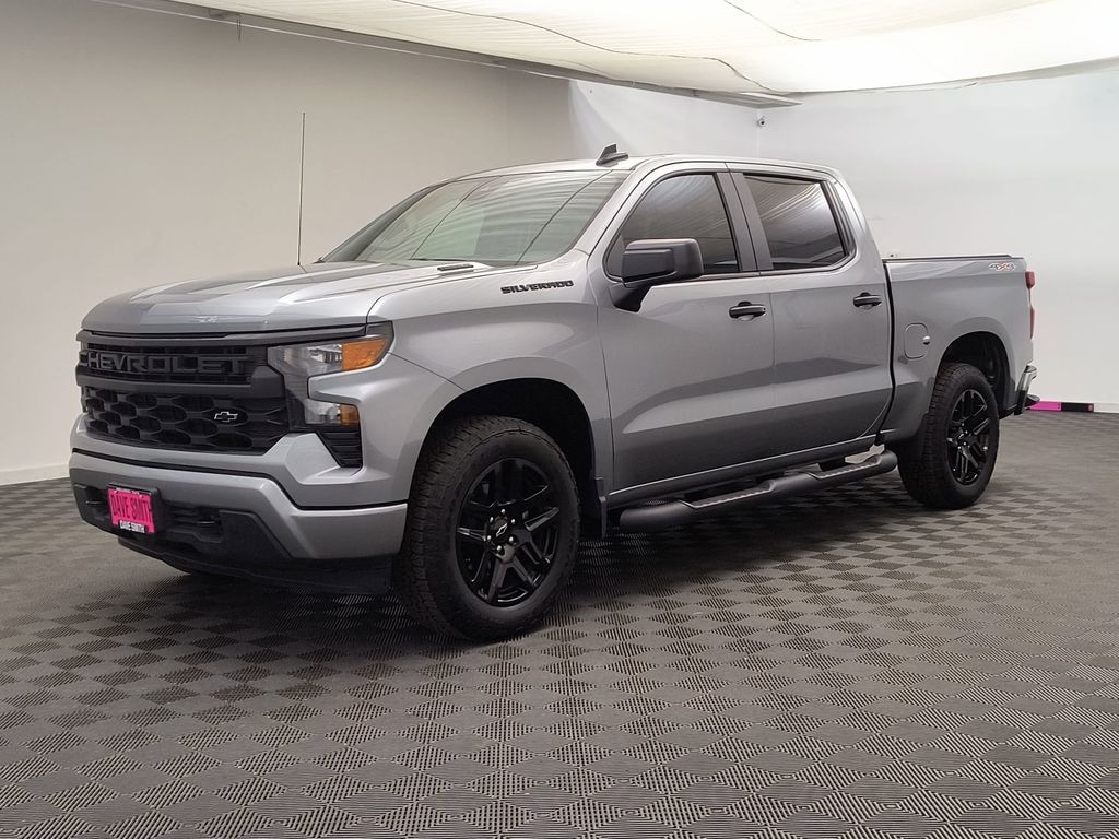 Certified 2026 Chevrolet Silverado 1500 Custom Truck Crew Cab