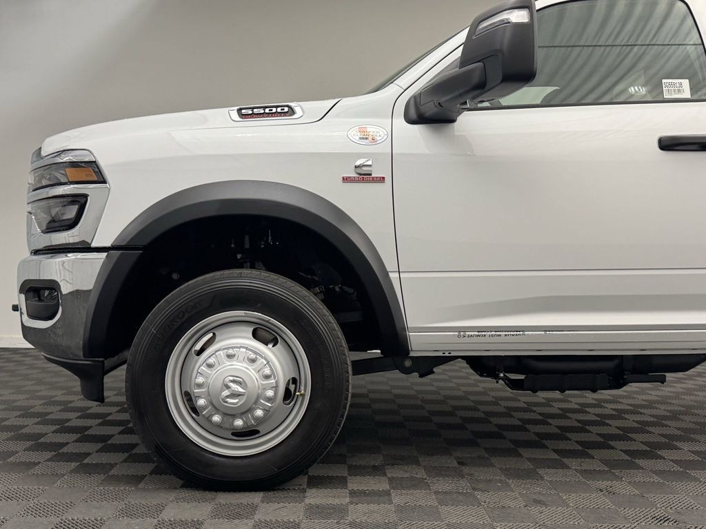 New 2025 Ram 5500 Chassis Cab 5500 TRADESMAN CHASSIS REGULAR CAB 4X4 84' CA Pickup