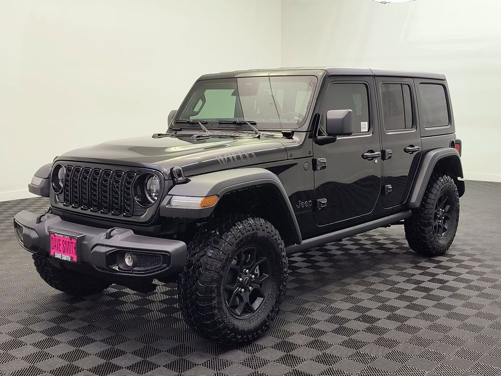 New 2026 Jeep Wrangler 4-DOOR WILLYS Sport Utility