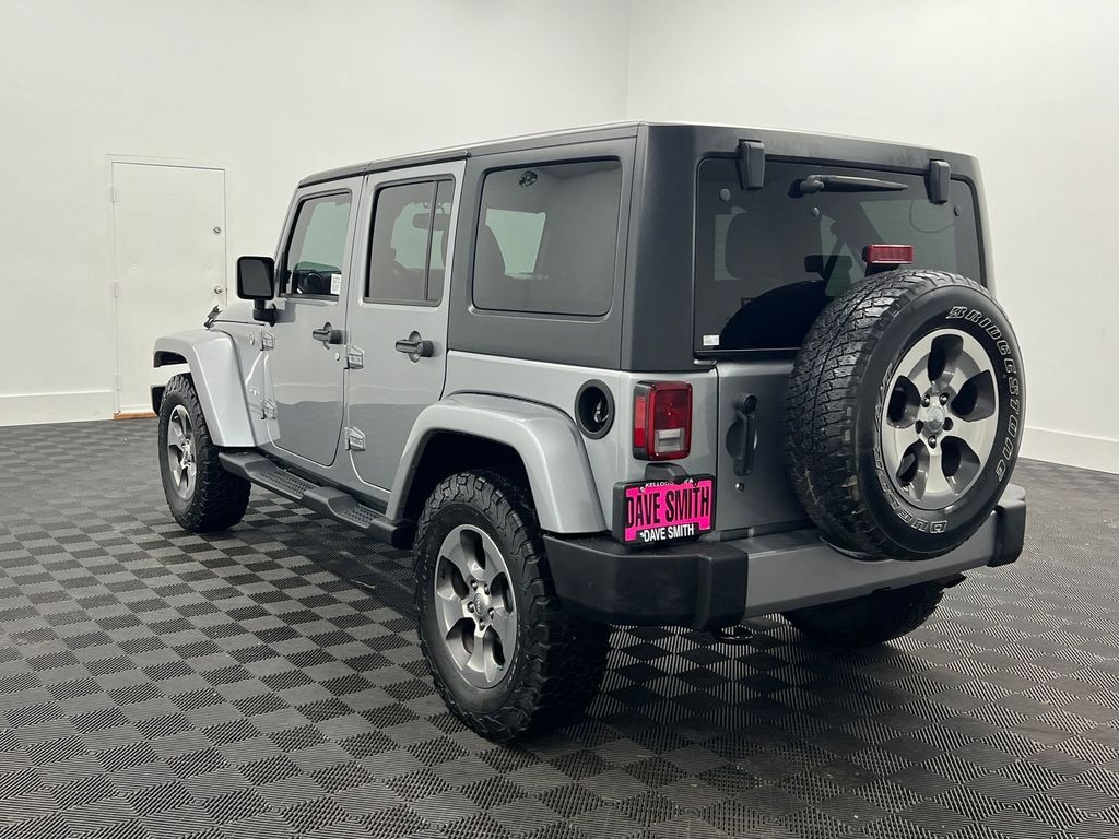 Used 2017 Jeep Wrangler JK Unlimited Sahara 4x4 SUV