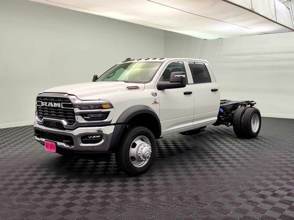 New 2027 Ram 5500 Chassis Cab TRADESMAN CREW 4X4 60' CA Pickup