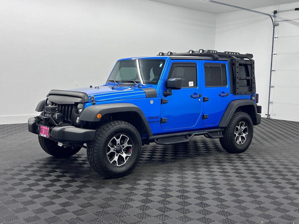 Used 2016 Jeep Wrangler JK Unlimited Sport 4X4 SUV