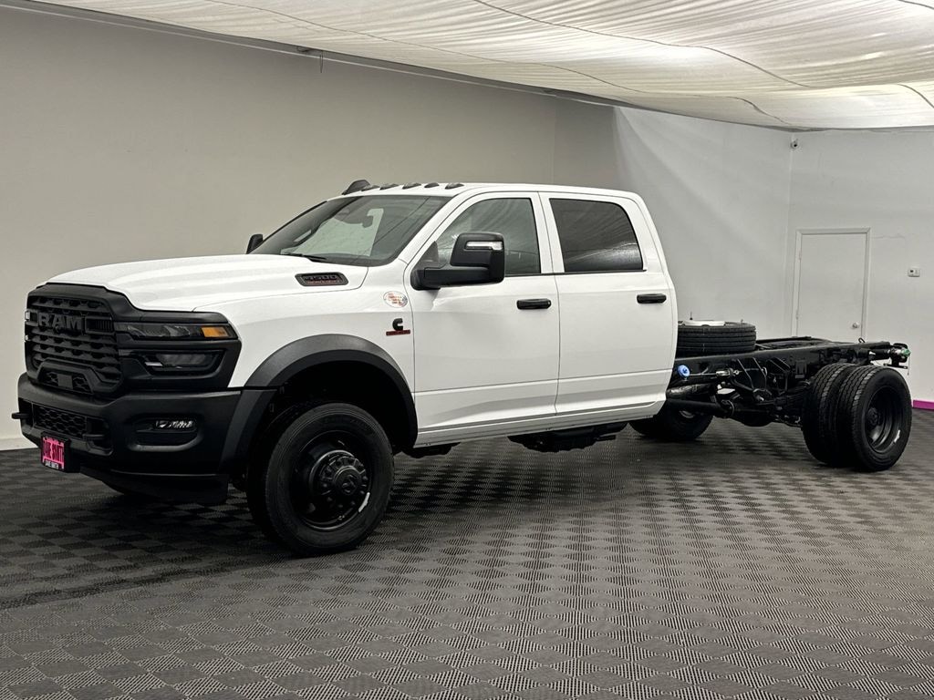 New 2025 Ram 4500 Chassis Cab 4500 TRADESMAN CHASSIS CREW CAB 4X4 84' CA Pickup