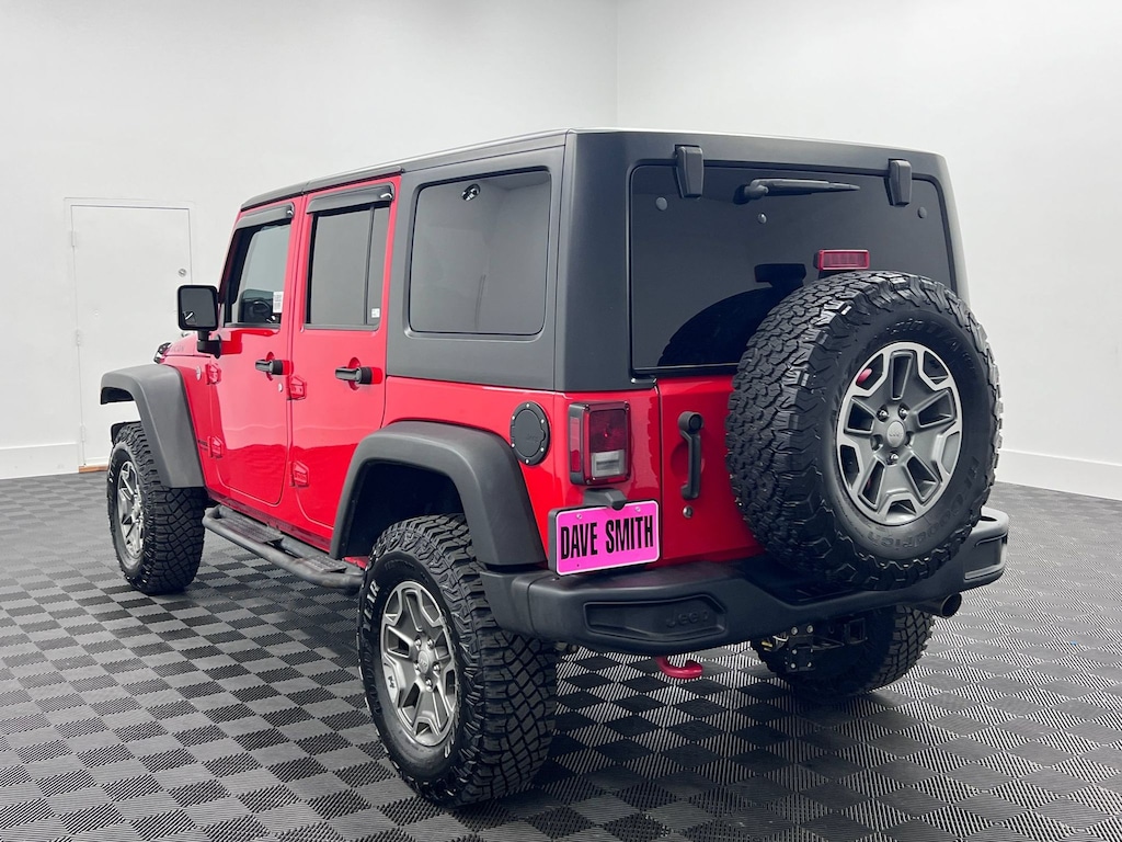 Used 2017 Jeep Wrangler JK Unlimited Rubicon 4x4 SUV
