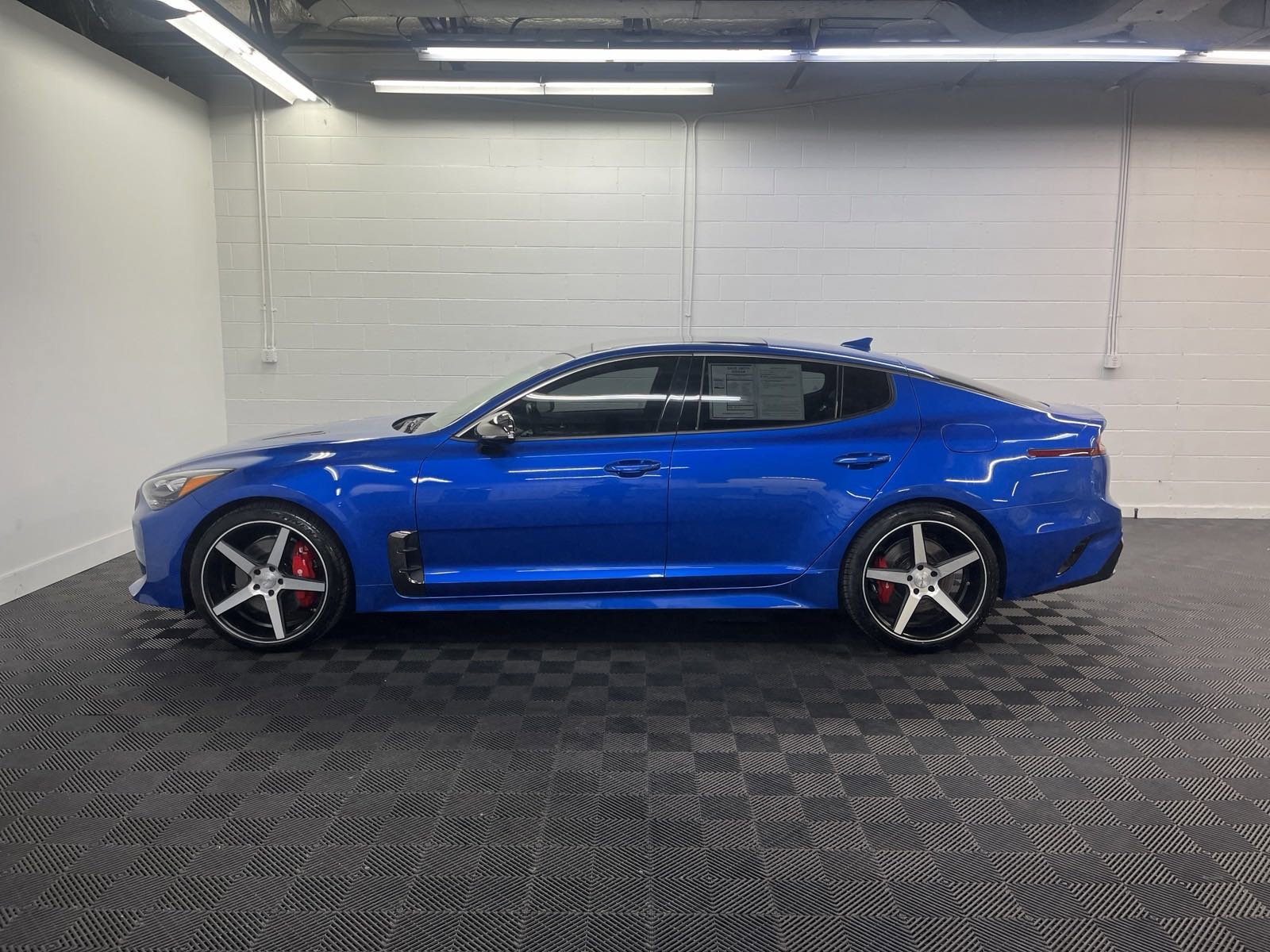 Certified 2019 Kia Stinger GT2 with VIN KNAE55LC7K6047856 for sale in Charlotte, NC