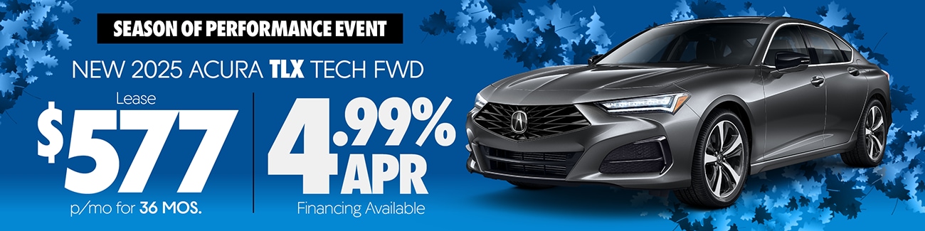 ACURA TLX SPECIAL FROM DAVE WHITE ACURA