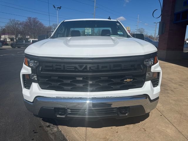 Used 2024 Chevrolet Silverado 1500 Work Truck with VIN 3GCNAAED1RG300451 for sale in Sylvania, OH