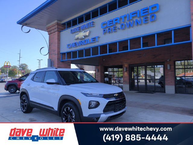 Used 2022 Chevrolet Trailblazer LT with VIN KL79MPSL6NB031953 for sale in Sylvania, OH