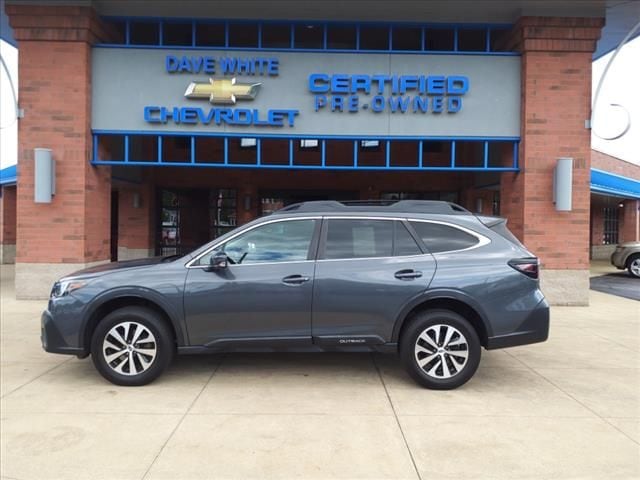 Used 2021 Subaru Outback Premium with VIN 4S4BTACCXM3197545 for sale in Sylvania, OH