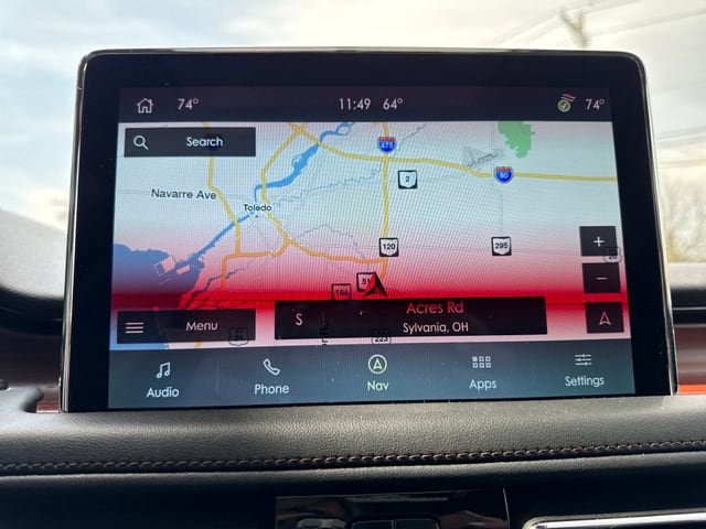 Used 2023 Lincoln Aviator Reserve with VIN 5LM5J7XC2PGL23858 for sale in Sylvania, OH