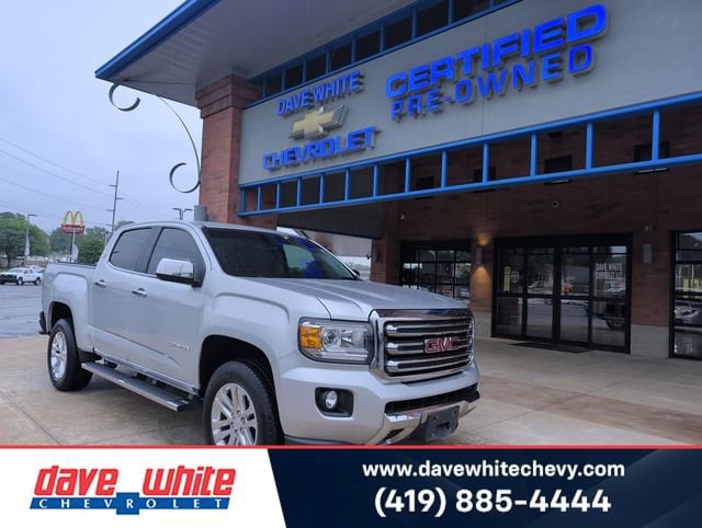 Used 2015 GMC Canyon SLT with VIN 1GTG5CE38F1250030 for sale in Sylvania, OH