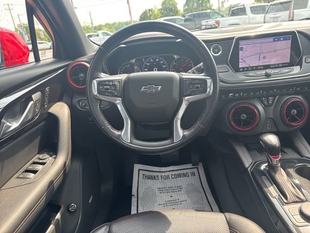 Used 2019 Chevrolet Blazer RS with VIN 3GNKBJRS0KS637065 for sale in Sylvania, OH