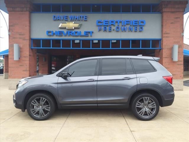 Used 2021 Honda Passport EX-L with VIN 5FNYF8H50MB011295 for sale in Sylvania, OH