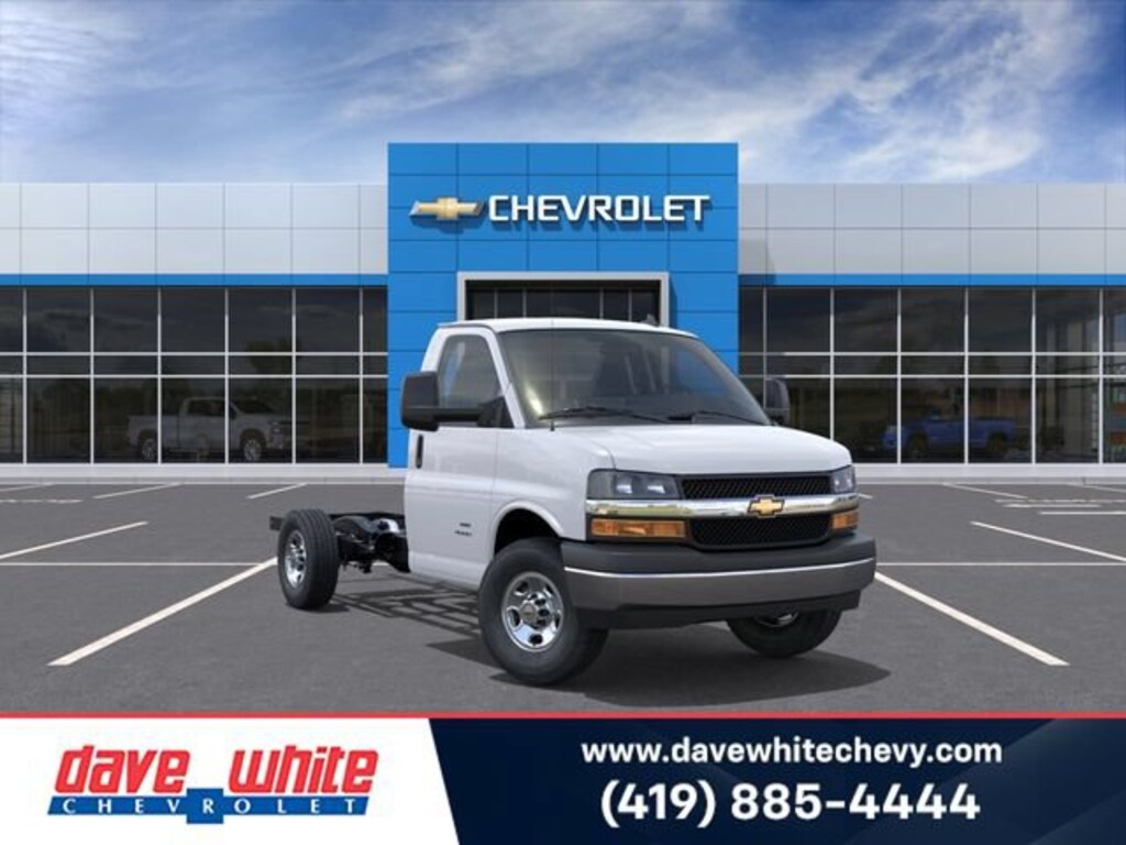 New 2026 Chevrolet Express Cutaway 3500 1WT Cutaway Van