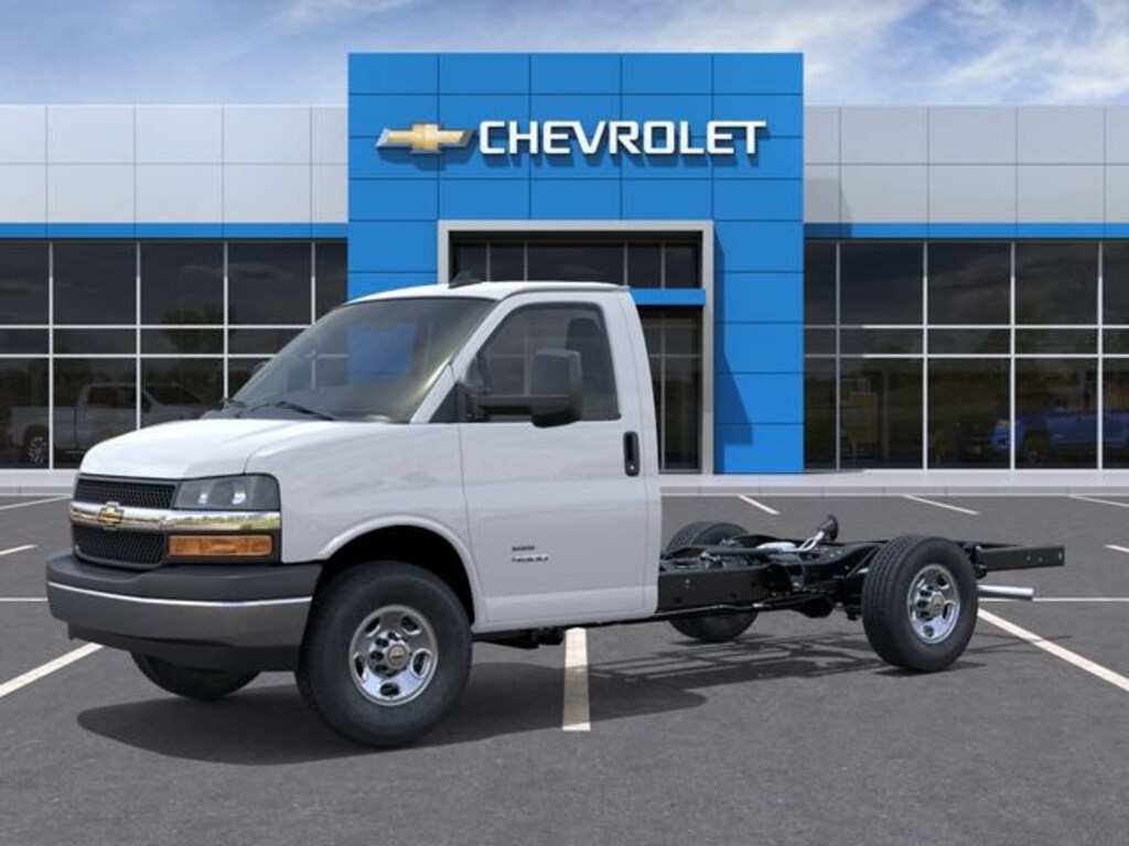 New 2026 Chevrolet Express Cutaway 3500 1WT Cutaway Van