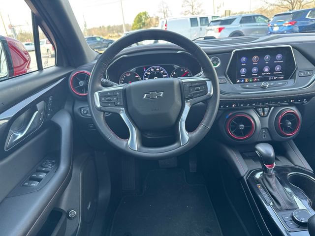 Certified 2022 Chevrolet Blazer RS with VIN 3GNKBERS9NS142083 for sale in Sylvania, OH