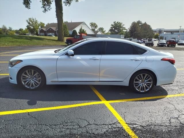 Used 2015 Hyundai Genesis Base with VIN KMHGN4JF7FU069601 for sale in Sylvania, OH