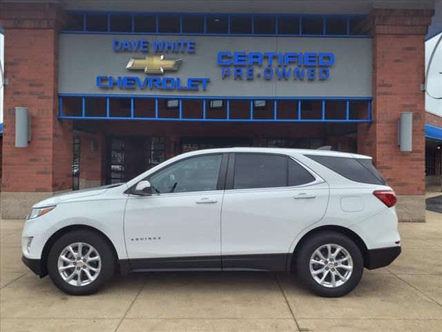 Certified 2021 Chevrolet Equinox LT with VIN 3GNAXKEVXMS100368 for sale in Sylvania, OH