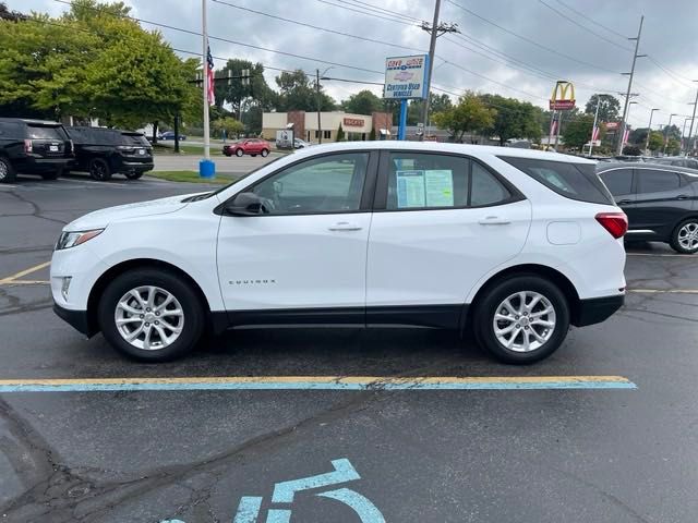 Certified 2021 Chevrolet Equinox LS with VIN 3GNAXHEV9MS118198 for sale in Sylvania, OH