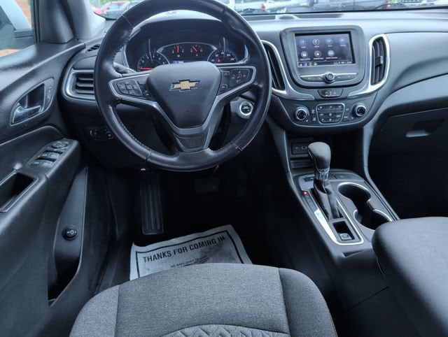 Used 2022 Chevrolet Equinox LT with VIN 3GNAXUEV5NL223681 for sale in Sylvania, OH