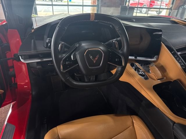 Used 2023 Chevrolet Corvette 2LT with VIN 1G1YB3D45P5107658 for sale in Sylvania, OH