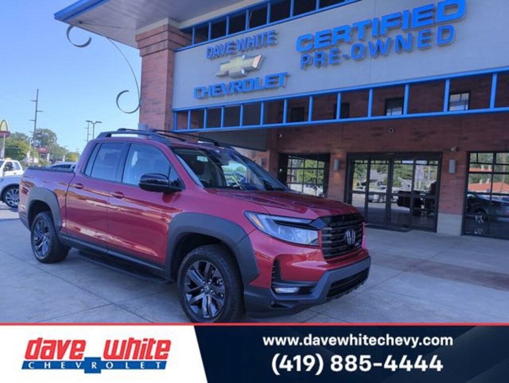 Used 2022 Honda Ridgeline Sport Truck Crew Cab