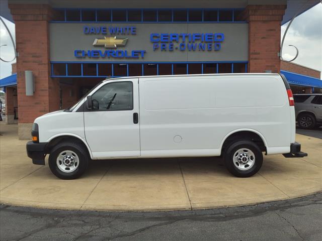 Used 2020 GMC Savana Cargo Work Van with VIN 1GTW7AFPXL1153323 for sale in Sylvania, OH