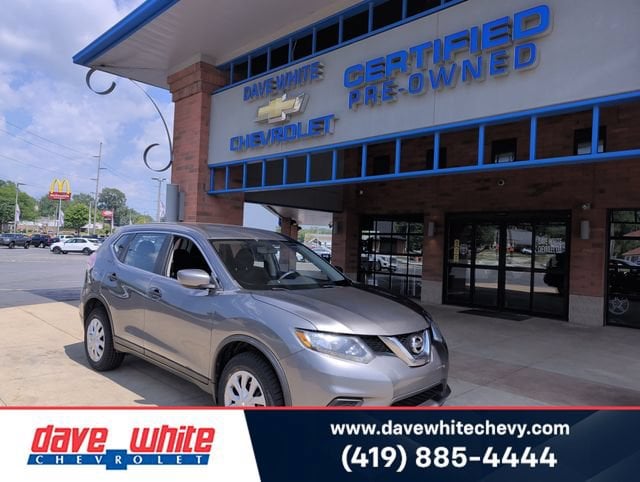 Used 2016 Nissan Rogue S with VIN JN8AT2MV5GW145169 for sale in Sylvania, OH