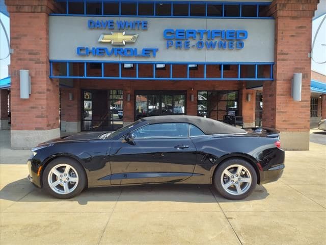 Certified 2023 Chevrolet Camaro 1LT with VIN 1G1FB3DS4P0135454 for sale in Sylvania, OH