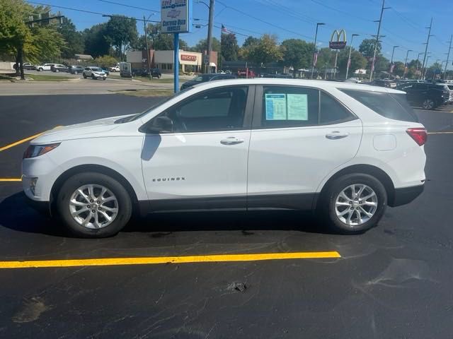 Certified 2021 Chevrolet Equinox LS with VIN 2GNAXHEVXM6142072 for sale in Sylvania, OH