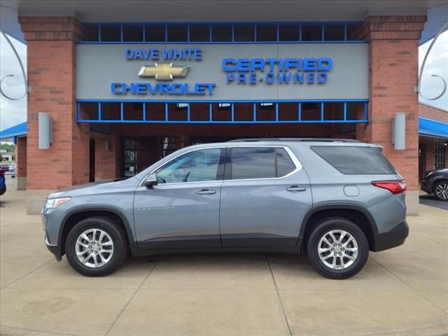 Used 2021 Chevrolet Traverse 1LT with VIN 1GNERGKW9MJ183993 for sale in Sylvania, OH