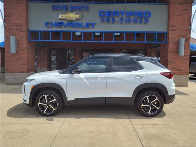 Certified 2023 Chevrolet TrailBlazer RS with VIN KL79MUSL7PB196444 for sale in Sylvania, OH