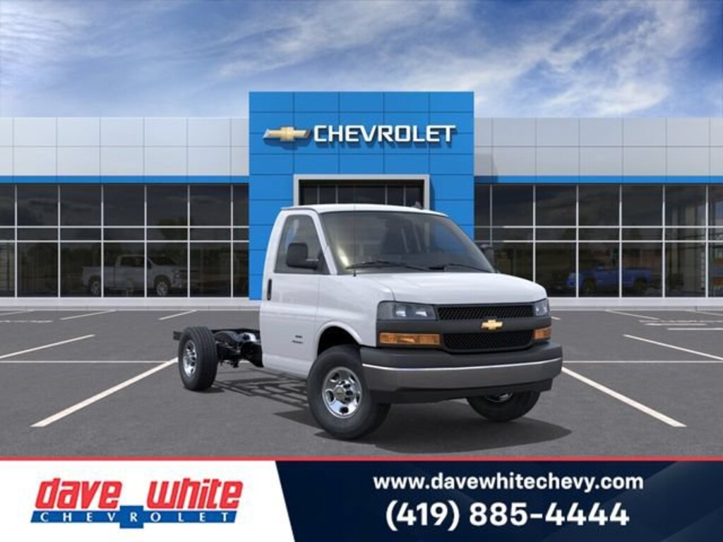 New 2026 Chevrolet Express Cutaway 3500 1WT Cutaway Van
