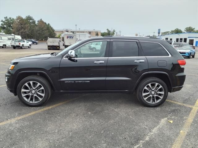 Used 2017 Jeep Grand Cherokee Overland with VIN 1C4RJFCG9HC865656 for sale in Sylvania, OH