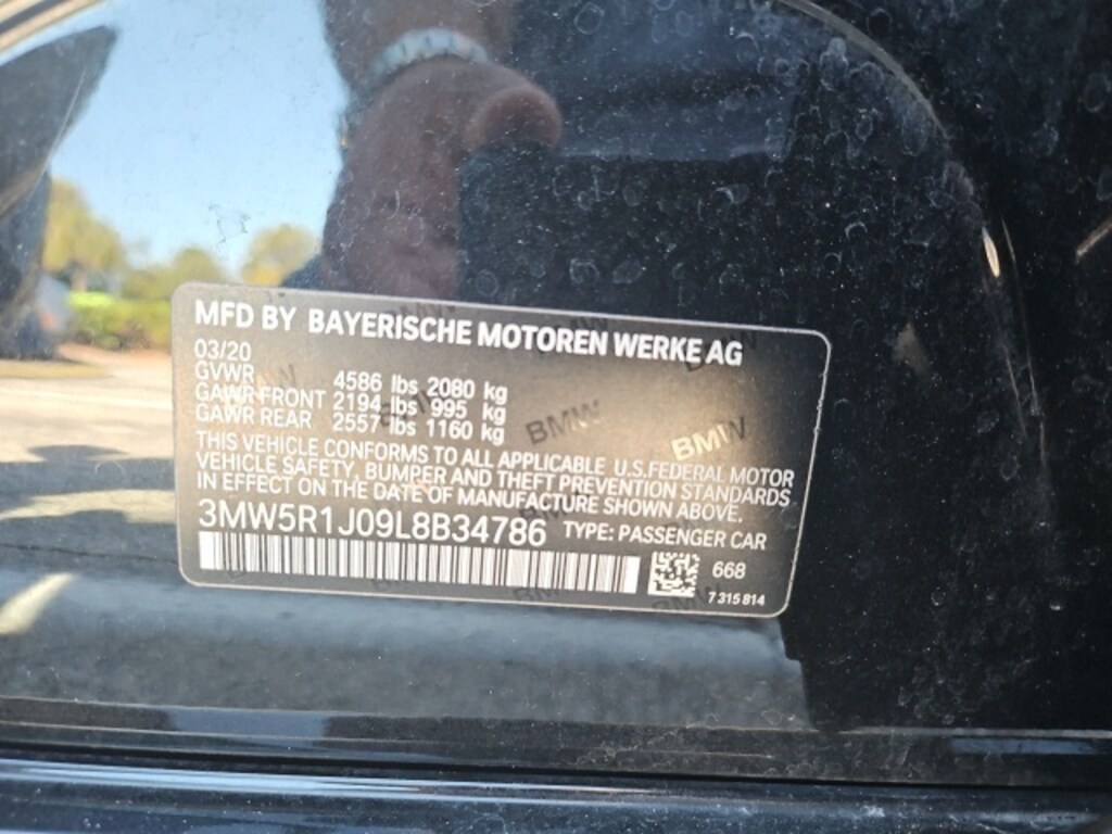 Used 2020 BMW 3 Series 330i Sedan