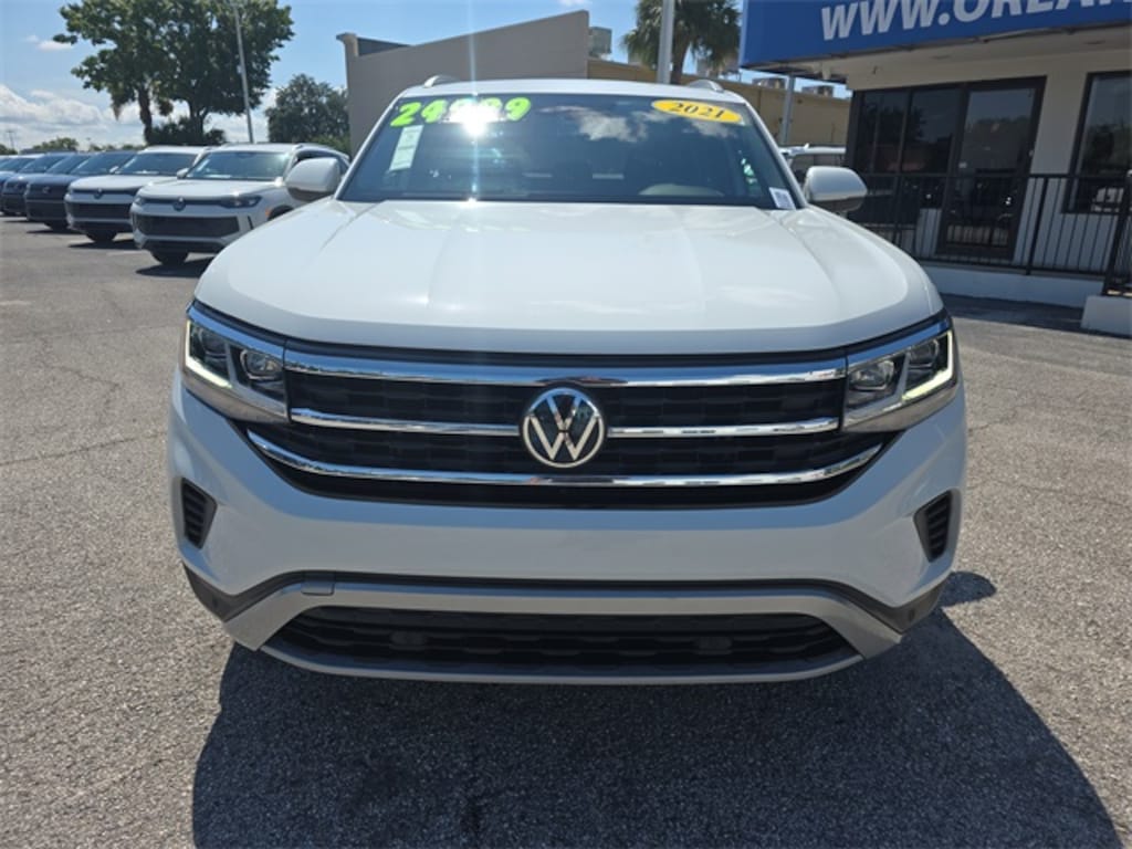 Used 2021 Volkswagen Atlas Cross Sport 3.6L V6 SE w/Technology SUV