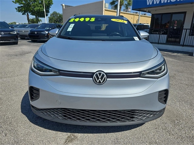 Used 2021 Volkswagen ID.4 PRO S with VIN WVGTMPE21MP062990 for sale in Orlando, FL