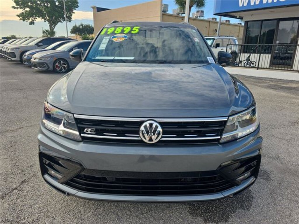 Used 2021 Volkswagen Tiguan 2.0T SE R-Line Black SUV