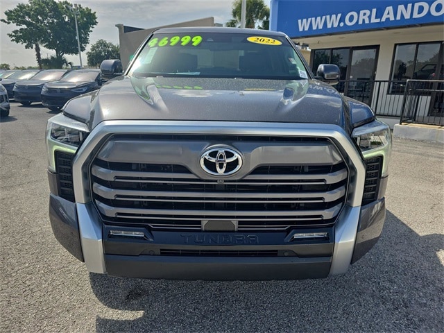 Used 2022 Toyota Tundra Limited with VIN 5TFJA5DB4NX008126 for sale in Orlando, FL