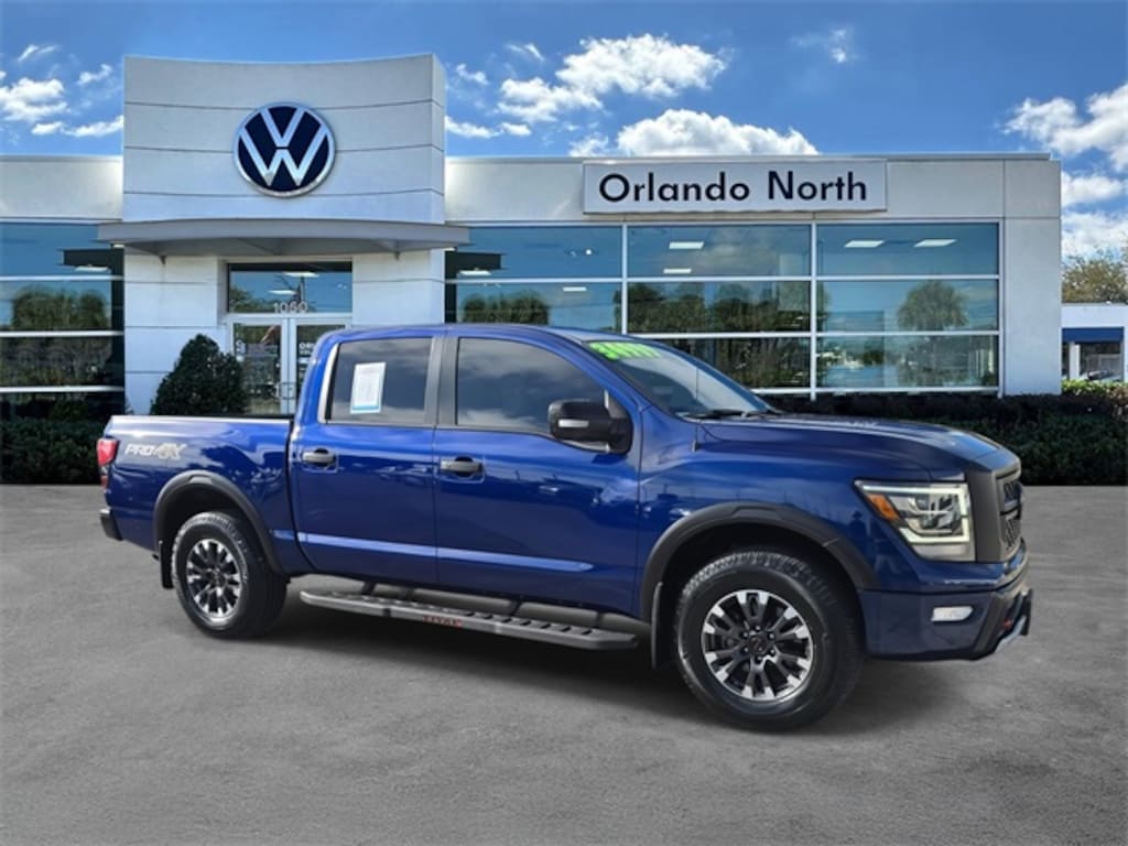 Used 2021 Nissan Titan PRO-4X Truck
