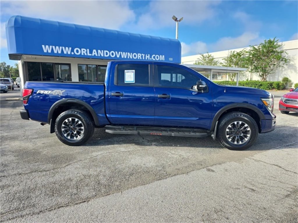 Used 2021 Nissan Titan PRO-4X Truck