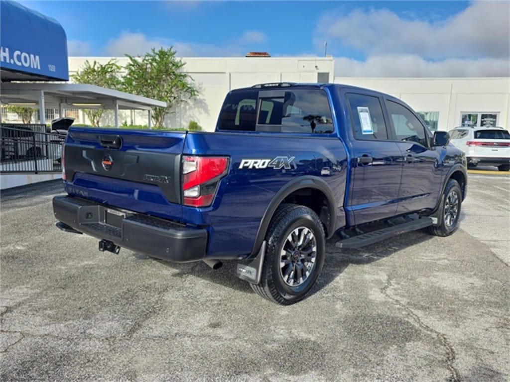 Used 2021 Nissan Titan PRO-4X Truck