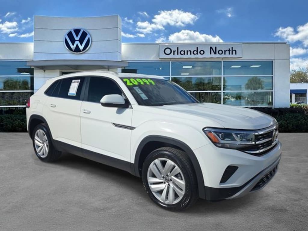 Used 2021 Volkswagen Atlas Cross Sport 3.6L V6 SE w/Technology SUV