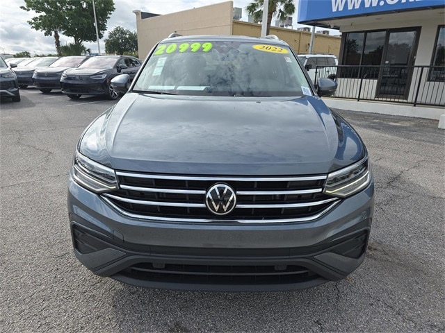 Used 2022 Volkswagen Tiguan SE with VIN 3VV2B7AX7NM061715 for sale in Orlando, FL