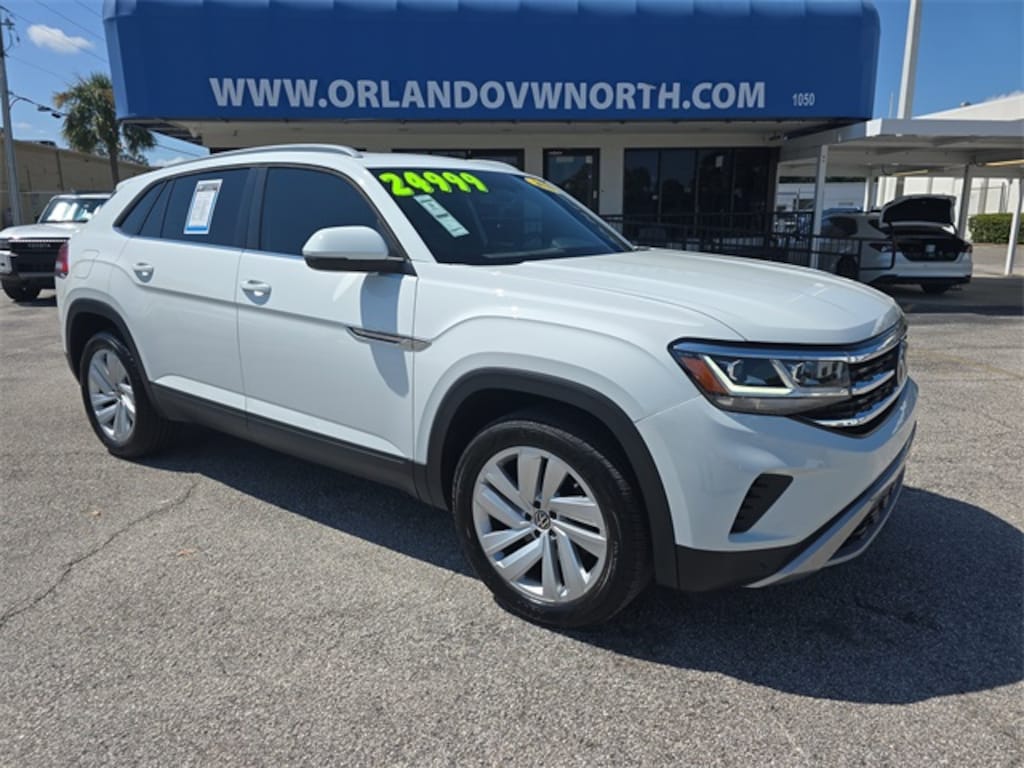 Used 2021 Volkswagen Atlas Cross Sport 3.6L V6 SE w/Technology SUV