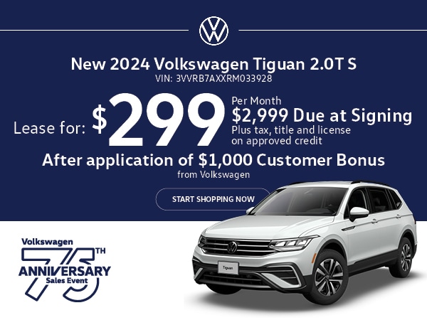 New 2024 Volkswagen Tiguan 