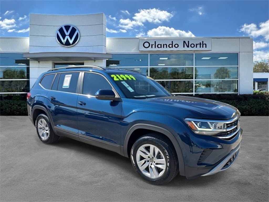 Used 2021 Volkswagen Atlas 2.0T S SUV