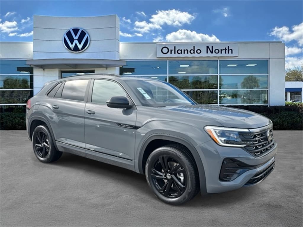 New 2026 Volkswagen Atlas Cross Sport 2.0T SEL R-Line Black SUV